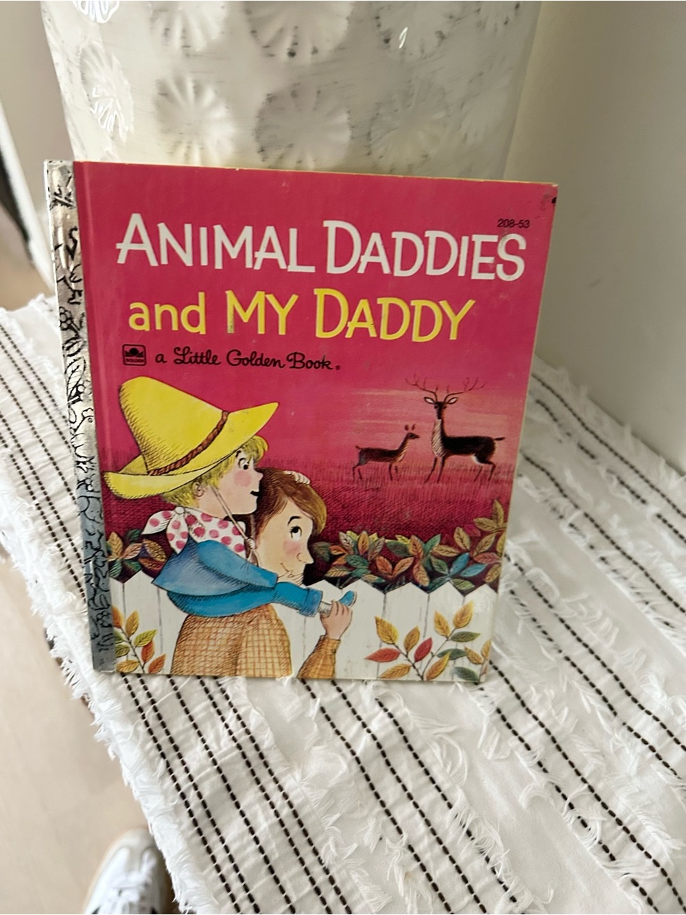 Vintage 1968 Little Golden Book Animal Daddies and My Daddy